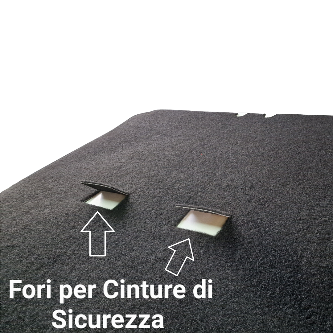 Tappetino Auto in Moquette per Baule Fiat Panda I (141) 1980>2003