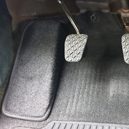 ESSE2EMME Tappetino Protettivo per Pedana Poggiapiede Ford Fiesta 2008>2017